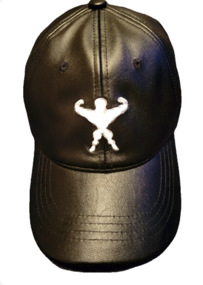 BodyTemples PU Leather Unisex Baseball Cap